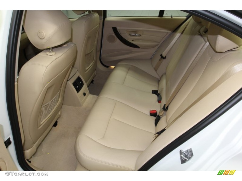 2013 3 Series 328i Sedan - Alpine White / Venetian Beige photo #9