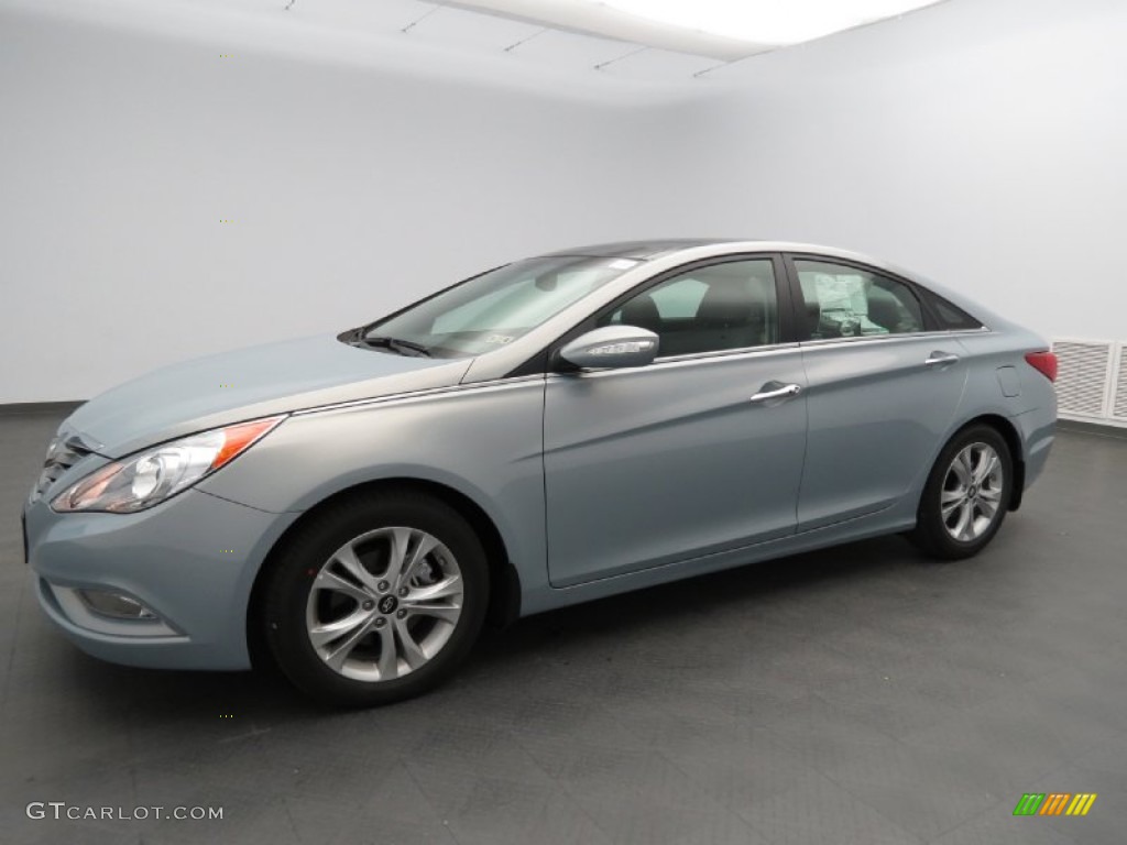 Iridescent Silver Blue Pearl 2013 Hyundai Sonata Limited Exterior Photo #79273196