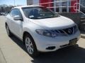 2014 Pearl White Nissan Murano CrossCabriolet AWD  photo #1