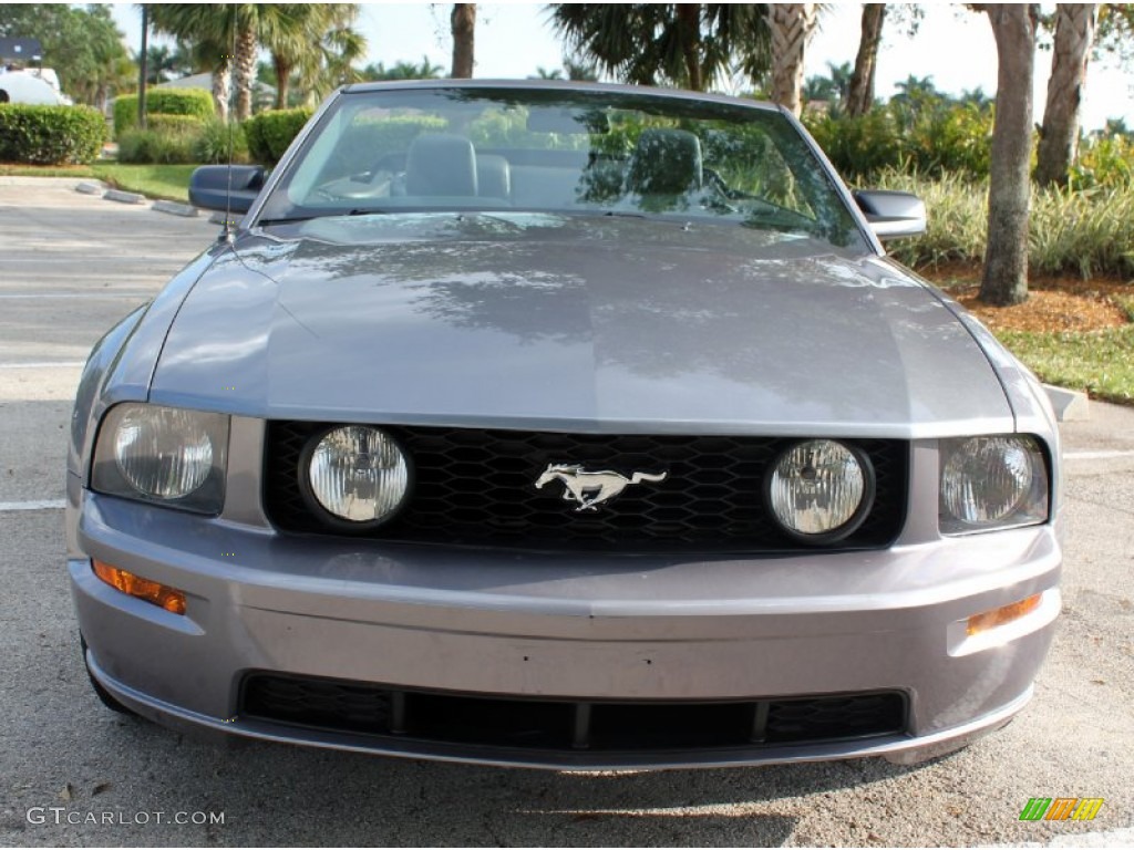 2006 Mustang GT Premium Convertible - Tungsten Grey Metallic / Dark Charcoal photo #7