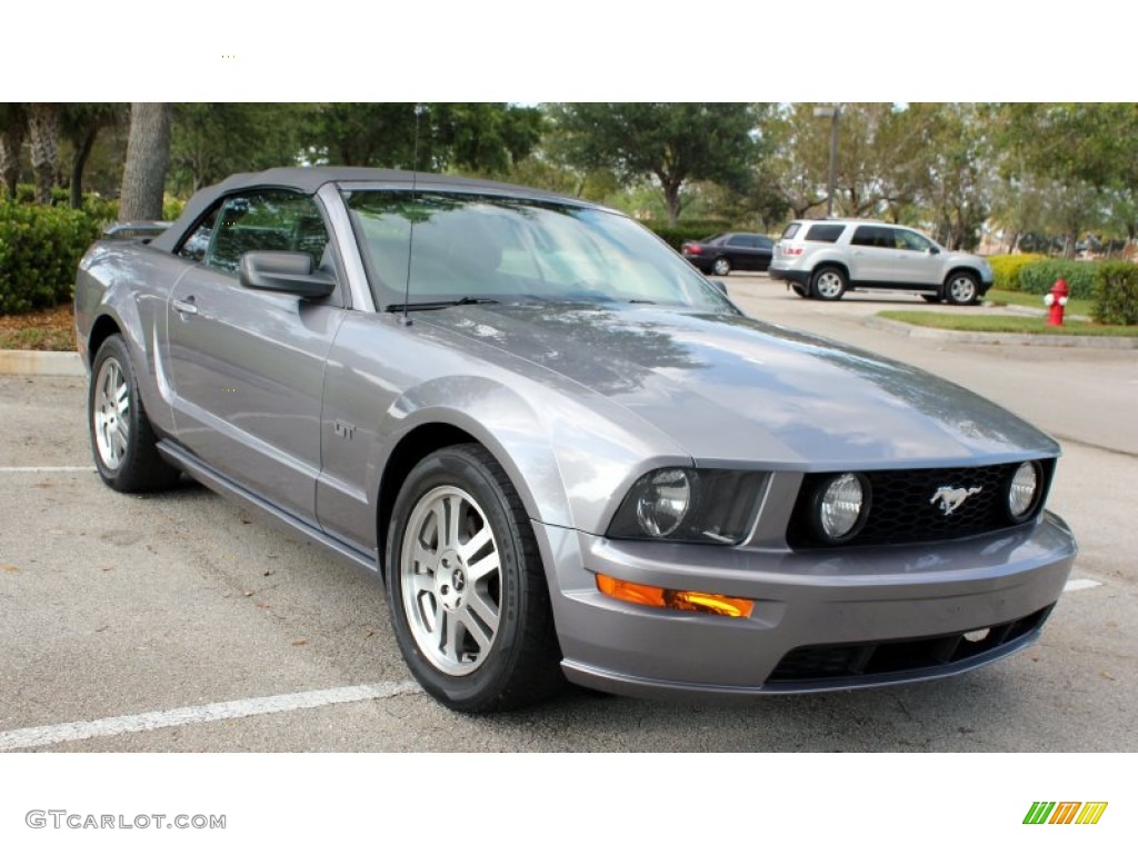 2006 Mustang GT Premium Convertible - Tungsten Grey Metallic / Dark Charcoal photo #15