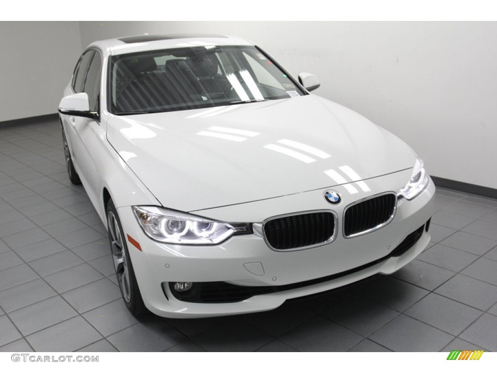 2013 3 Series ActiveHybrid 3 Sedan - Alpine White / Black photo #5