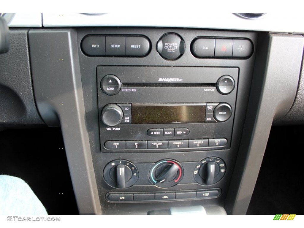 2006 Mustang GT Premium Convertible - Tungsten Grey Metallic / Dark Charcoal photo #28