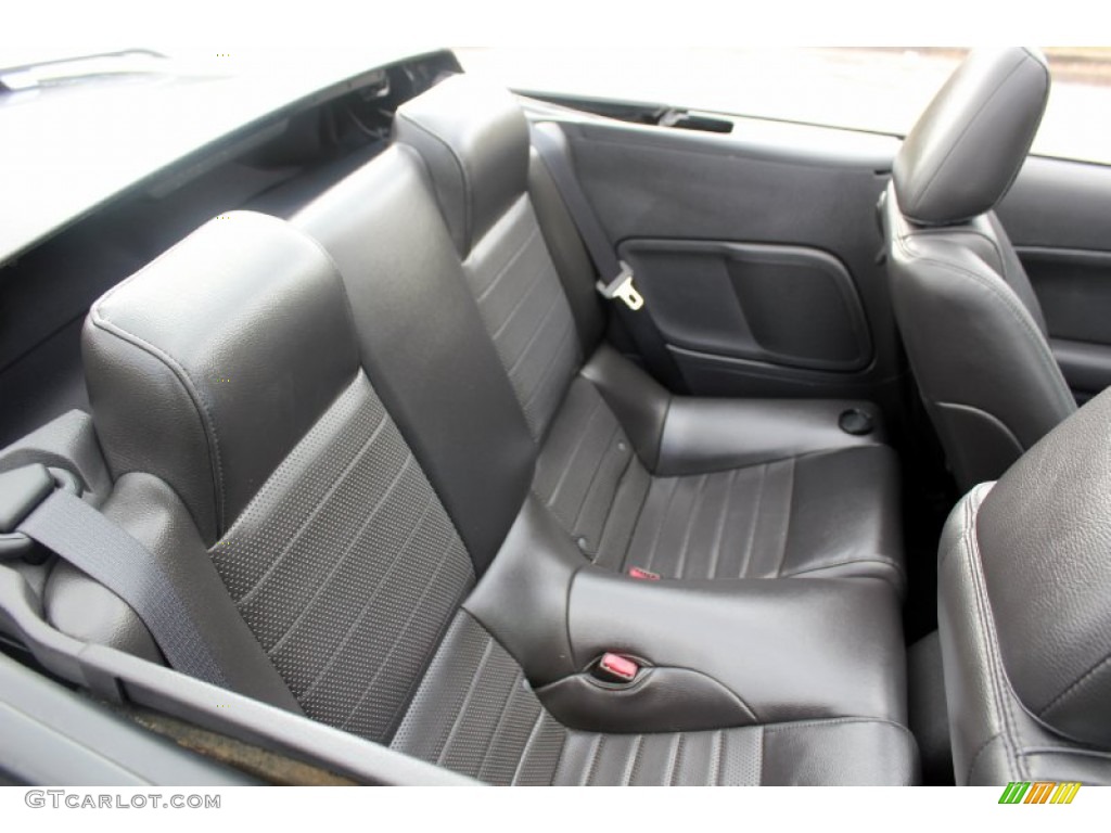 2006 Mustang GT Premium Convertible - Tungsten Grey Metallic / Dark Charcoal photo #43