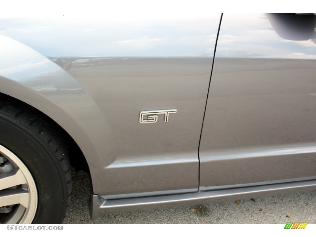 2006 Mustang GT Premium Convertible - Tungsten Grey Metallic / Dark Charcoal photo #54