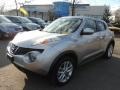 2011 Chrome Silver Nissan Juke SV AWD  photo #1