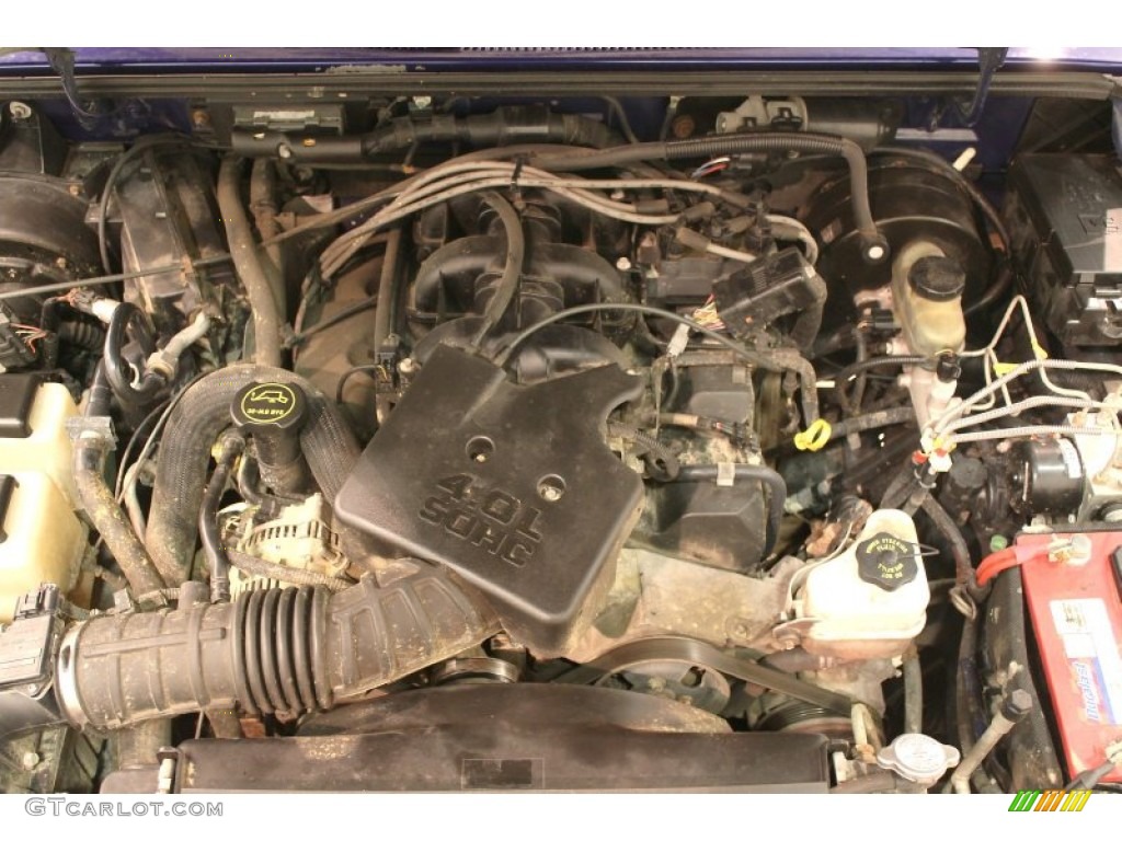 2003 Ford Ranger FX4 SuperCab 4x4 Engine Photos