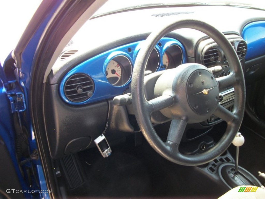 2004 PT Cruiser  - Electric Blue Pearlcoat / Dark Slate Gray photo #14