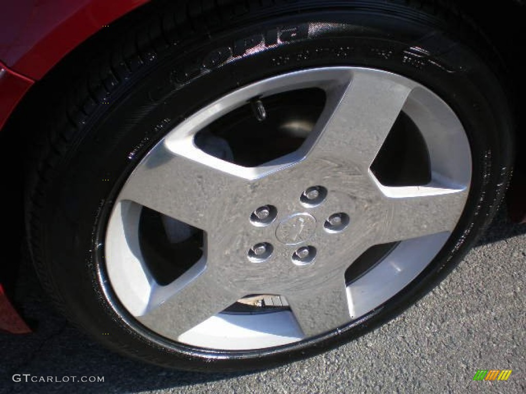 2010 Cobalt LT Sedan - Crystal Red Tintcoat Metallic / Ebony photo #12