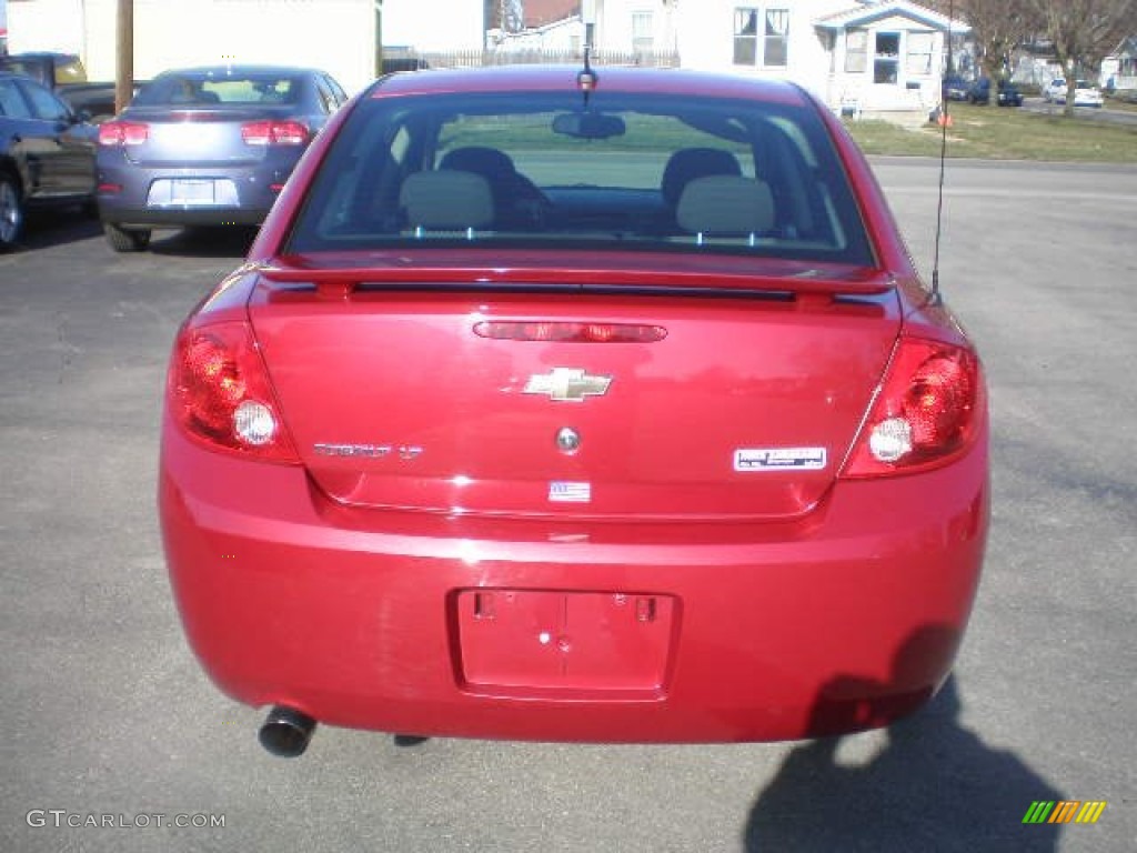 2010 Cobalt LT Sedan - Crystal Red Tintcoat Metallic / Ebony photo #18