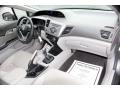 Gray 2012 Honda Civic LX Sedan Interior Color