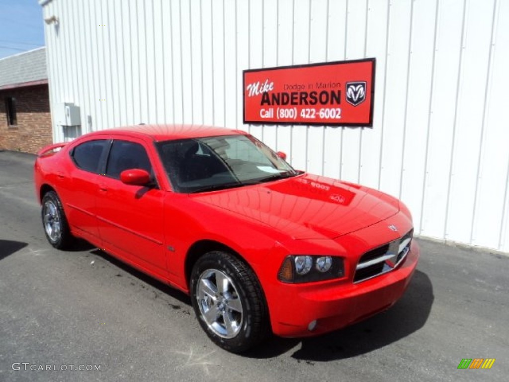 2010 Charger SXT AWD - TorRed / Dark Slate Gray photo #1