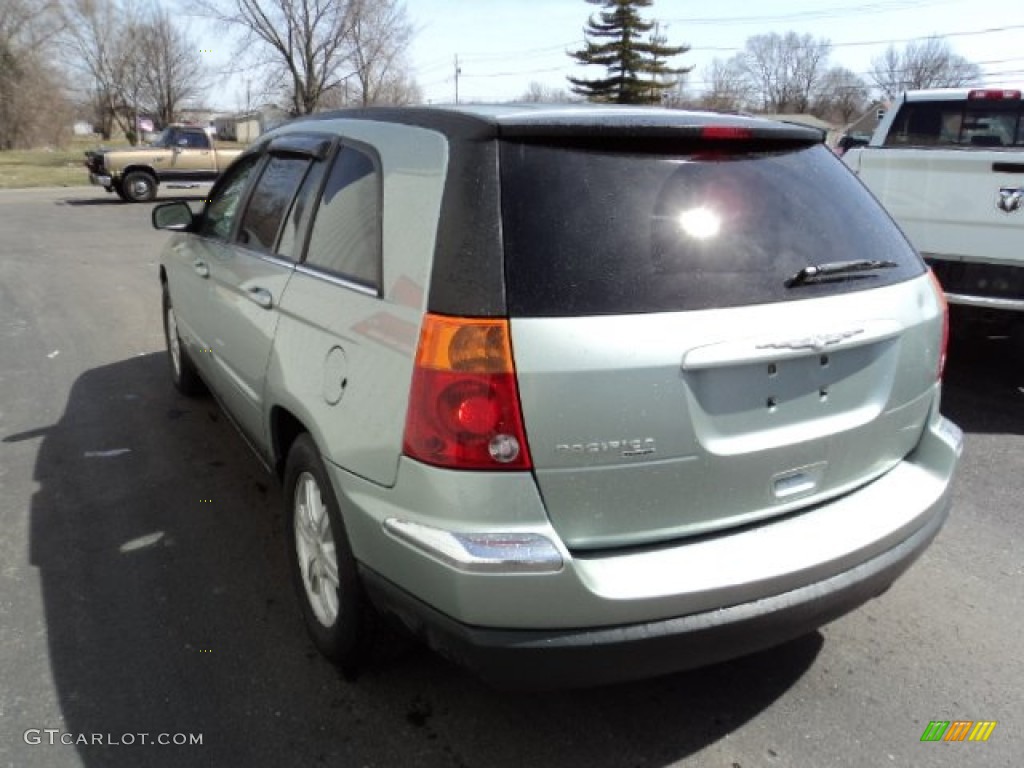 2004 Pacifica  - Satin Jade Green Pearl / Light Taupe photo #3