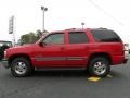 2002 Victory Red Chevrolet Tahoe LT  photo #4