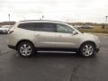 2013 Champagne Silver Metallic Chevrolet Traverse LTZ  photo #4