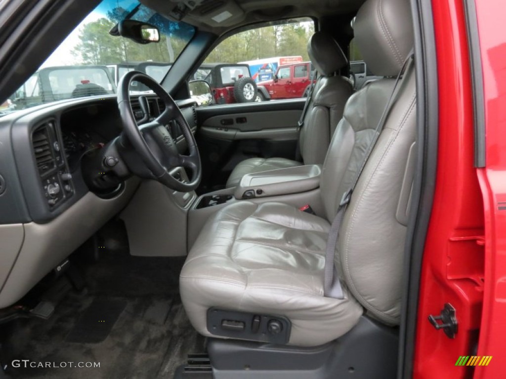 2002 Tahoe LT - Victory Red / Tan/Neutral photo #10