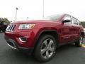 2014 Deep Cherry Red Crystal Pearl Jeep Grand Cherokee Limited 4x4  photo #3