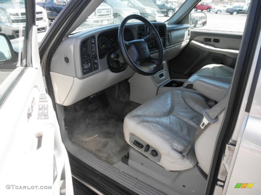 2001 Yukon XL SLT 4x4 - Pewter Metallic / Medium Dark Pewter/Shale photo #5