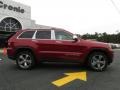 2014 Deep Cherry Red Crystal Pearl Jeep Grand Cherokee Limited 4x4  photo #8