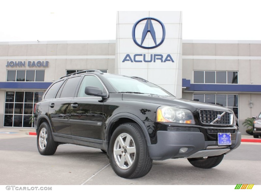 2004 XC90 2.5T AWD - Black / Graphite photo #1