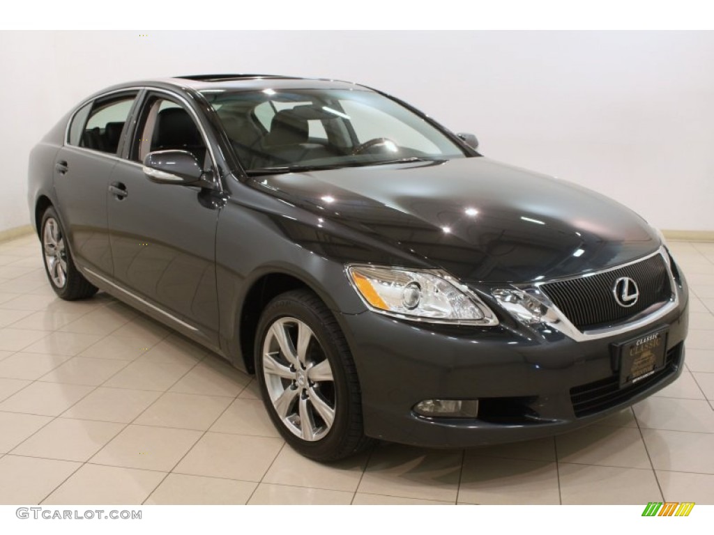 2010 GS 350 AWD - Smokey Granite Mica / Black photo #1