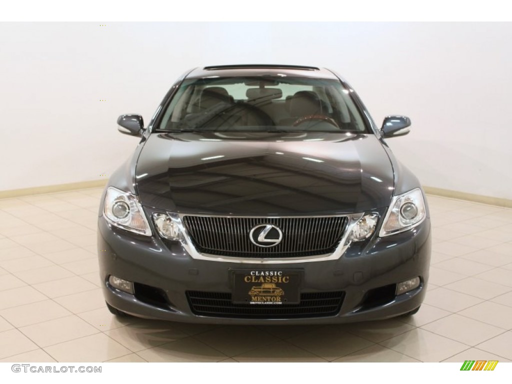 2010 GS 350 AWD - Smokey Granite Mica / Black photo #2