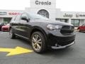 Brilliant Black Crystal Pearl 2013 Dodge Durango Rallye