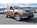 2011 Caramel Bronze Pearl Subaru Outback 2.5i Premium Wagon  photo #3