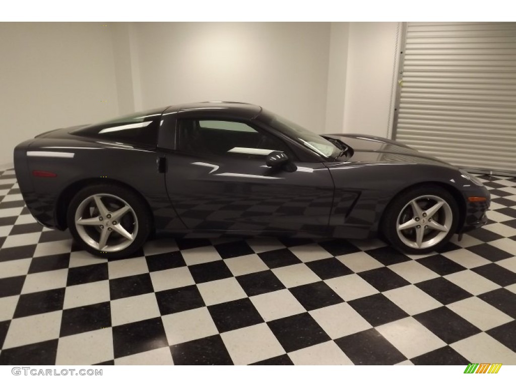 2012 Corvette Coupe - Cyber Gray Metallic / Ebony photo #4