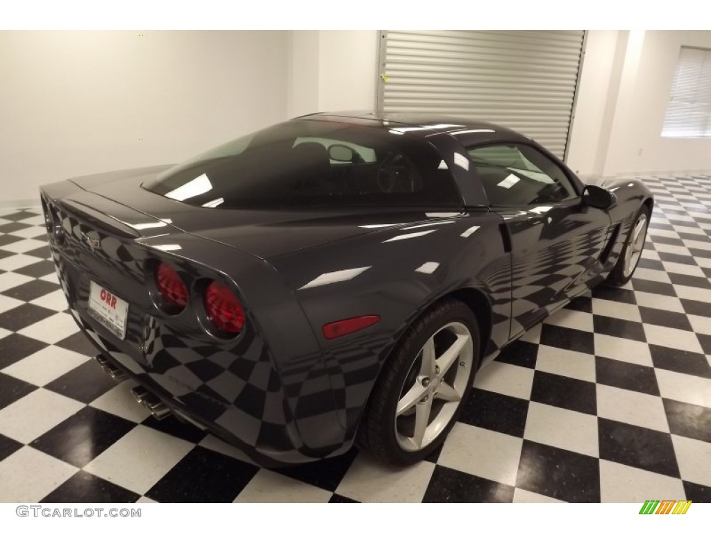 2012 Corvette Coupe - Cyber Gray Metallic / Ebony photo #5