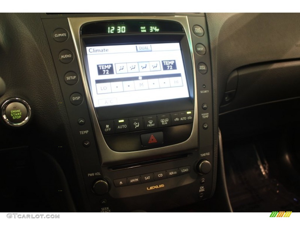 2010 GS 350 AWD - Smokey Granite Mica / Black photo #15