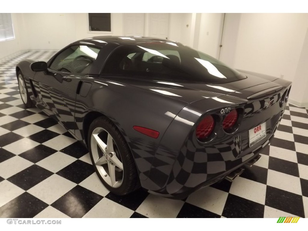 2012 Corvette Coupe - Cyber Gray Metallic / Ebony photo #7