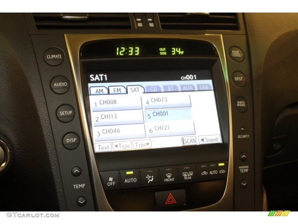 2010 GS 350 AWD - Smokey Granite Mica / Black photo #18