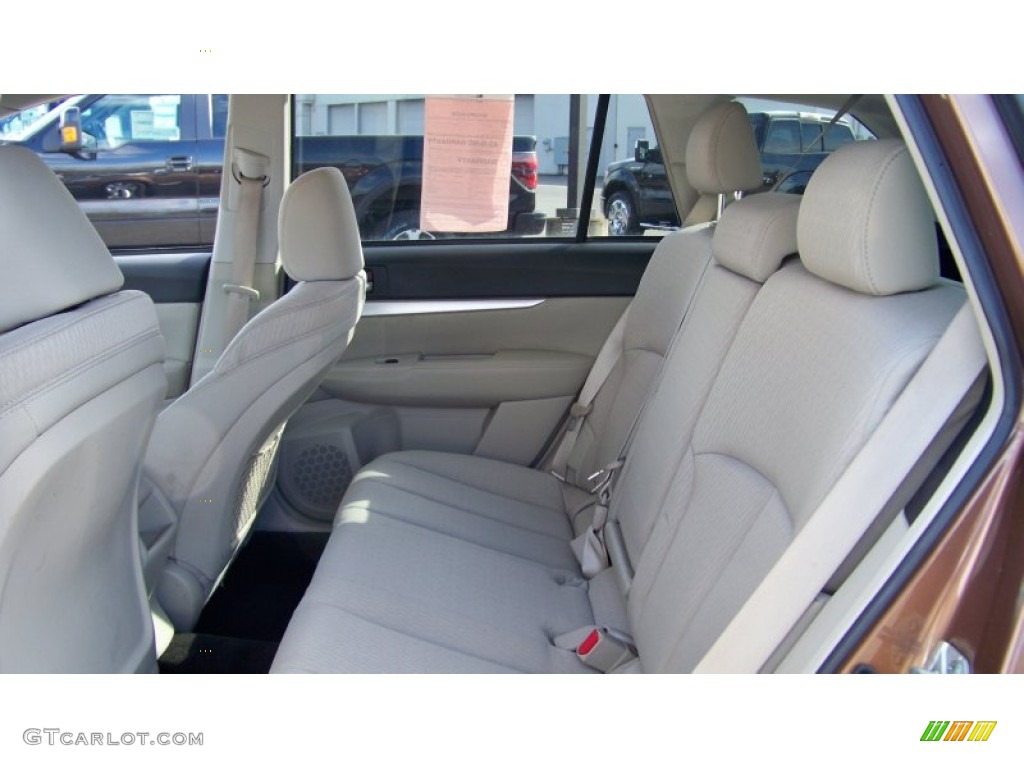 2011 Outback 2.5i Premium Wagon - Caramel Bronze Pearl / Warm Ivory photo #10