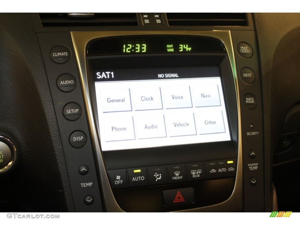 2010 GS 350 AWD - Smokey Granite Mica / Black photo #19