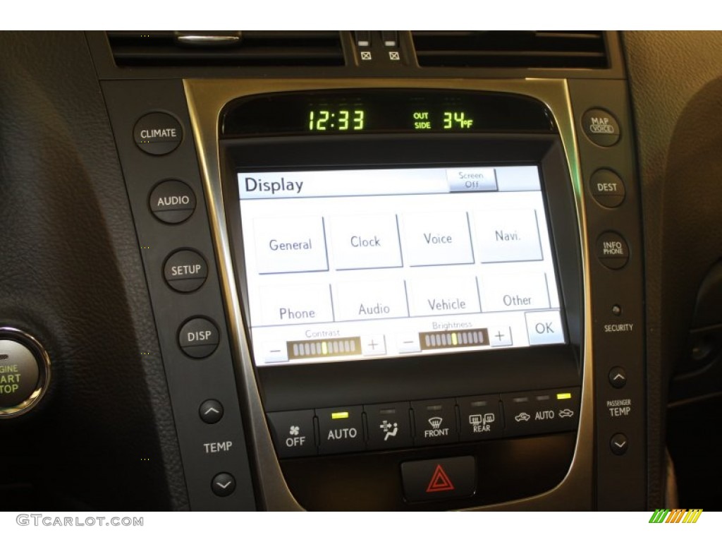 2010 GS 350 AWD - Smokey Granite Mica / Black photo #20