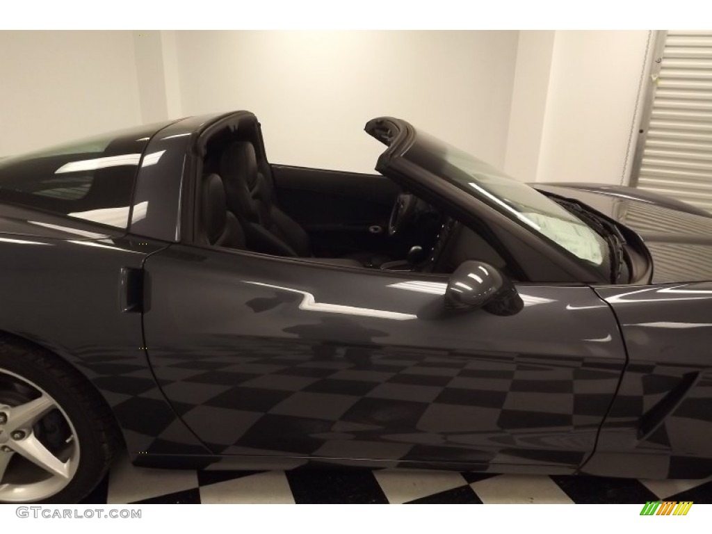 2012 Corvette Coupe - Cyber Gray Metallic / Ebony photo #11