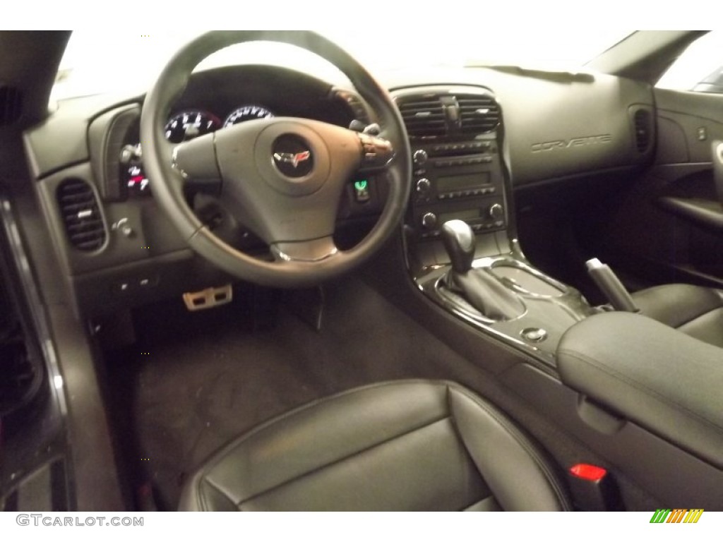 2012 Corvette Coupe - Cyber Gray Metallic / Ebony photo #12