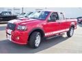 2005 Bright Red Ford F150 Boss 5.4 SuperCab 4x4  photo #1