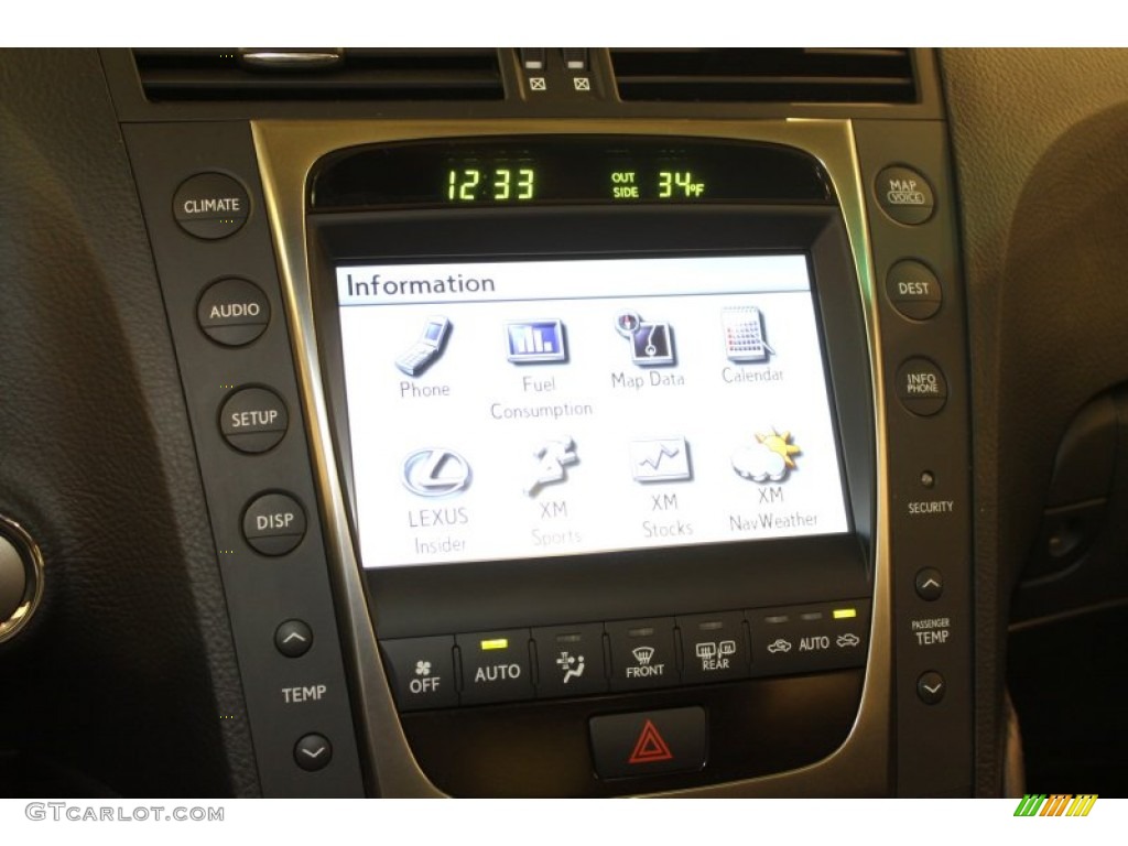 2010 GS 350 AWD - Smokey Granite Mica / Black photo #23