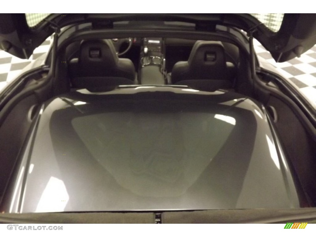 2012 Corvette Coupe - Cyber Gray Metallic / Ebony photo #21