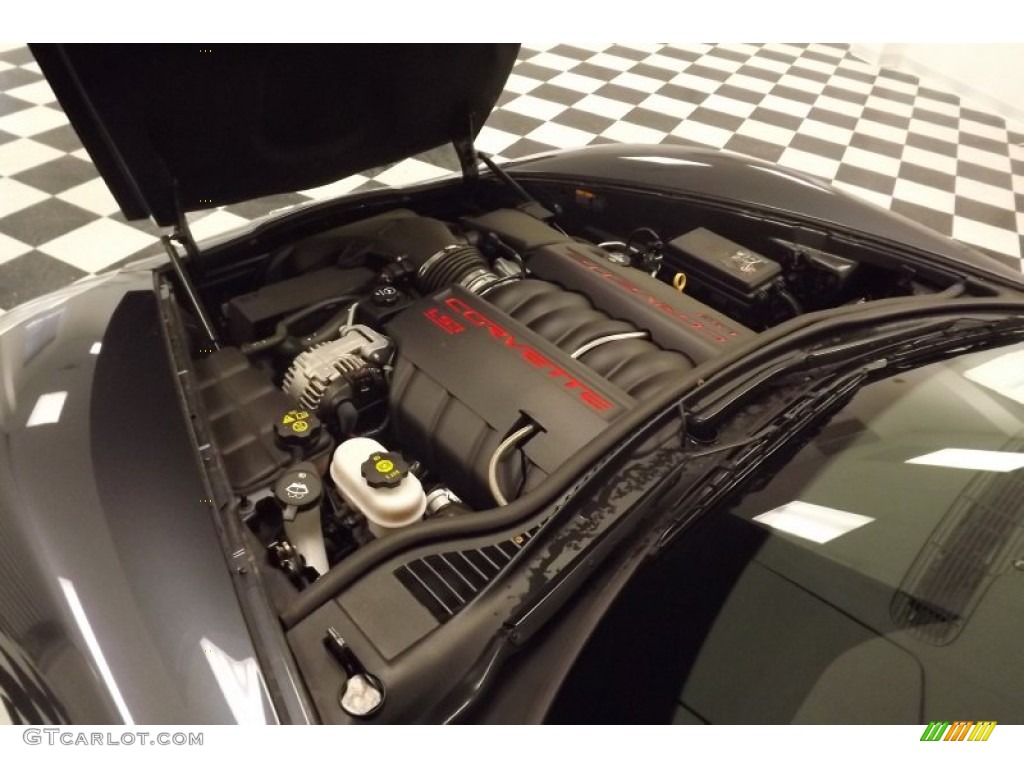 2012 Corvette Coupe - Cyber Gray Metallic / Ebony photo #22