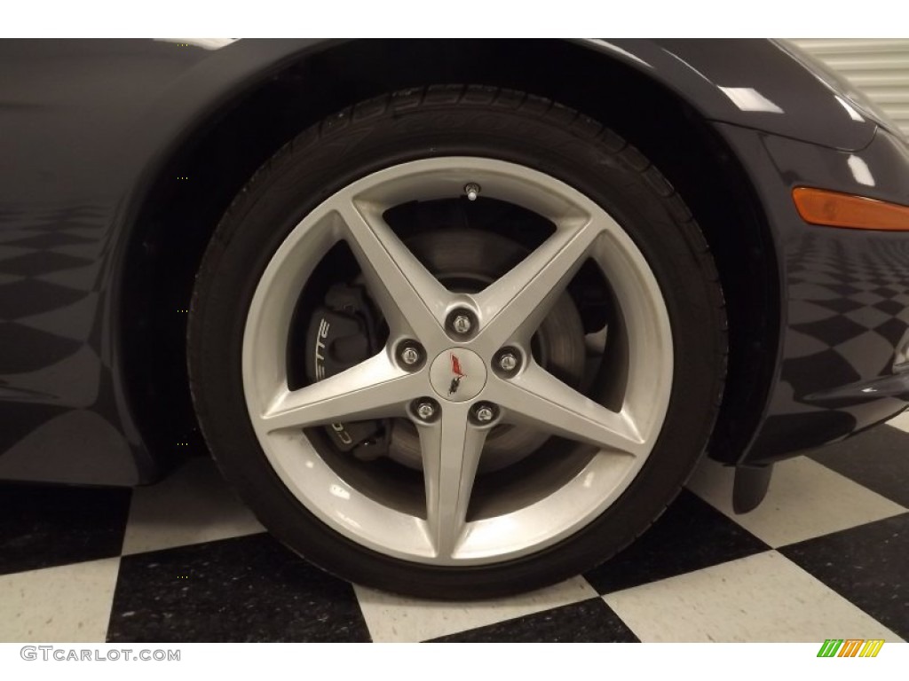 2012 Corvette Coupe - Cyber Gray Metallic / Ebony photo #29