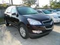 2010 Black Granite Metallic Chevrolet Traverse LS  photo #3