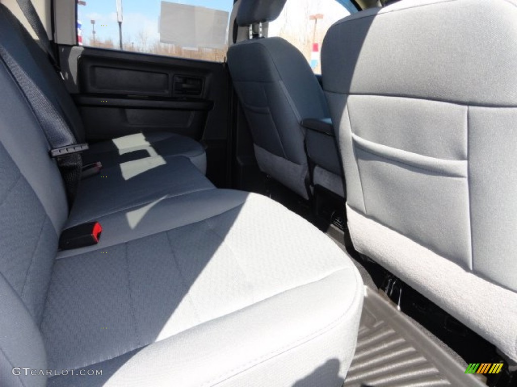 2013 1500 Express Crew Cab 4x4 - Black / Black/Diesel Gray photo #11