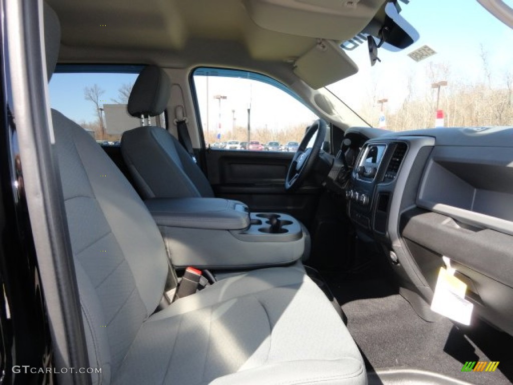 2013 1500 Express Crew Cab 4x4 - Black / Black/Diesel Gray photo #12