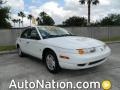 2001 White Saturn S Series SL Sedan  photo #1