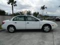 2001 White Saturn S Series SL Sedan  photo #2