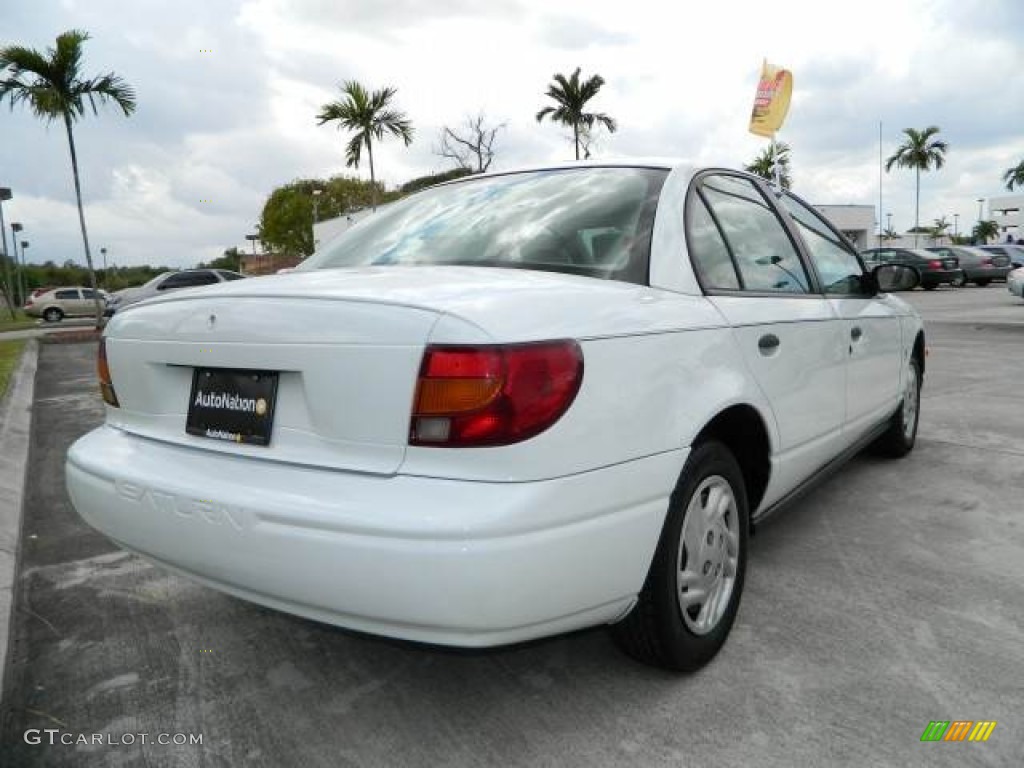 2001 S Series SL Sedan - White / Tan photo #3