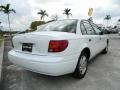 2001 White Saturn S Series SL Sedan  photo #3